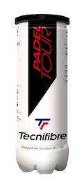 Mingi padel Tecnifibre Tour 3 Pack