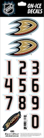 Numere pentru cască Sportstape ALL IN ONE HELMET DECALS - ANAHEIM MIGHTY DUCKS