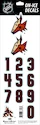 Numere pentru cască Sportstape  ALL IN ONE HELMET DECALS - ARIZONA COYOTES