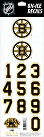 Numere pentru cască Sportstape ALL IN ONE HELMET DECALS - BOSTON BRUINS