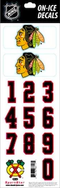 Numere pentru cască Sportstape ALL IN ONE HELMET DECALS - CHICAGO BLACKHAWKS