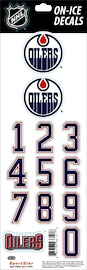 Numere pentru cască Sportstape ALL IN ONE HELMET DECALS - EDMONTON OILERS