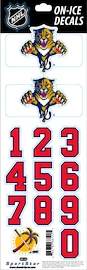 Numere pentru cască Sportstape ALL IN ONE HELMET DECALS - FLORIDA PANTHERS