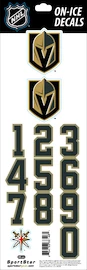 Numere pentru cască Sportstape ALL IN ONE HELMET DECALS - LAS VEGAS GOLDEN KNIGHTS