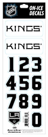 Numere pentru cască Sportstape ALL IN ONE HELMET DECALS - LOS ANGELES KINGS