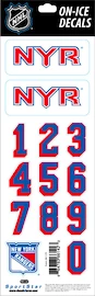 Numere pentru cască Sportstape ALL IN ONE HELMET DECALS - NEW YORK RANGERS