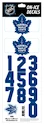 Numere pentru cască Sportstape  ALL IN ONE HELMET DECALS - TORONTO MAPLE LEAFS