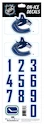 Numere pentru cască Sportstape  ALL IN ONE HELMET DECALS - VANCOUVER CANUCKS