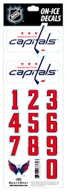 Numere pentru cască Sportstape ALL IN ONE HELMET DECALS - WASHINGTON CAPITALS