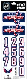 Numere pentru cască Sportstape ALL IN ONE HELMET DECALS - WASHINGTON CAPITALS - DARK HELMET