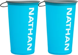 Pahar pliabil Nathan Reusable Race Day Cup 2-pack Blue Me Away