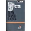 Paletă de tenis de masă Stiga  Stiga Royal 3-Star WRB