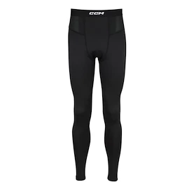 Pantaloni de compresie CCM Compression Pant Black Senior