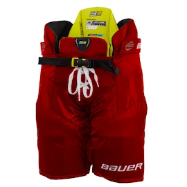 Pantaloni de hochei Bauer 3S Pro Red Junior