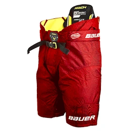 Pantaloni de hochei Bauer MACH Red Junior