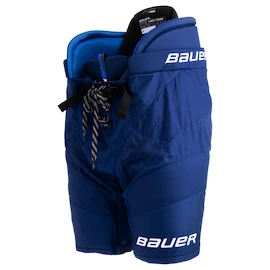 Pantaloni de hochei Bauer PRO Blue Senior