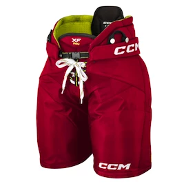 Pantaloni de hochei CCM Tacks XF PRO Red Junior