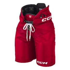 Pantaloni de hochei CCM Tacks XF PRO Red Senior