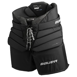 Pantaloni de hochei pentru portar Bauer Elite Black Senior