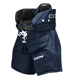 Pantaloni de hochei pentru portar CCM Tacks F5 Navy Junior