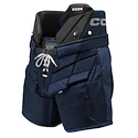 Pantaloni de hochei pentru portar CCM Tacks XF Navy Senior