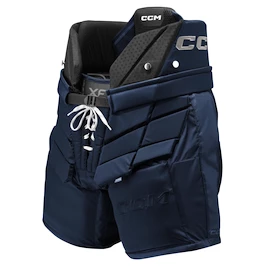 Pantaloni de hochei pentru portar CCM Tacks XF Navy Senior