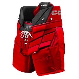 Pantaloni de hochei pentru portar CCM Tacks XF Red Senior