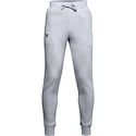 Pantaloni de trening pentru băieți Under Armour  RIVAL COTTON PANTS Grey