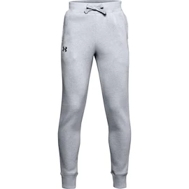 Pantaloni de trening pentru băieți Under Armour RIVAL COTTON PANTS Grey