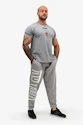 Pantaloni de trening pentru bărbați Nebbia  Beast Mode On iconic sweatpants 186 grey