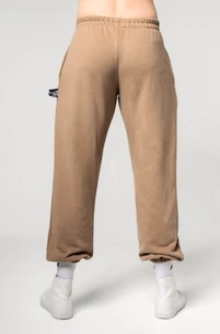 Pantaloni de trening pentru bărbați Nebbia  Gym Sweatpants Baggy Style GYM BRO Light Brown