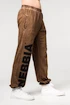 Pantaloni de trening pentru bărbați Nebbia  Washed-off Gym Sweatpants Baggy Style GYM BRO Ligth Brown