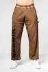 Pantaloni de trening pentru bărbați Nebbia  Washed-off Gym Sweatpants Baggy Style GYM BRO Ligth Brown