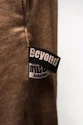 Pantaloni de trening pentru bărbați Nebbia  Washed-off Gym Sweatpants Baggy Style GYM BRO Ligth Brown