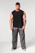 Pantaloni de trening pentru bărbați Nebbia  Washed-off Gym Sweatpants NO SHORTCUTS Light Grey