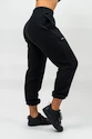 Pantaloni de trening pentru femei Nebbia GYM TIME Oversized Joggers With Pockets black