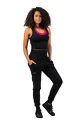 Pantaloni de trening pentru femei Nebbia  High-Waist Loose Fit Sweatpants "Feeling Good" 409 black