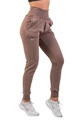 Pantaloni de trening pentru femei Nebbia  High-Waist Loose Fit Sweatpants "Feeling Good" 409 brown