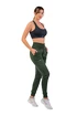 Pantaloni de trening pentru femei Nebbia  High-Waist Loose Fit Sweatpants "Feeling Good" 409 dark green