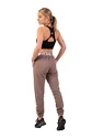 Pantaloni de trening pentru femei Nebbia  Iconic Mid-Waist Sweatpants 408 brown