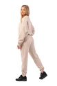 Pantaloni de trening pentru femei Nebbia  Iconic Mid-Waist Sweatpants 408 cream