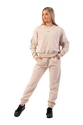 Pantaloni de trening pentru femei Nebbia  Iconic Mid-Waist Sweatpants 408 cream