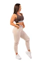 Pantaloni de trening pentru femei Nebbia  Iconic Mid-Waist Sweatpants 408 cream