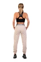 Pantaloni de trening pentru femei Nebbia  Iconic Mid-Waist Sweatpants 408 cream