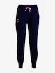 Pantaloni de trening pentru femei Under Armour  Rival Fleece Crest Joggers-NVY