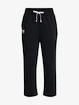 Pantaloni de trening pentru femei Under Armour  Rival Terry Flare Crop-BLK