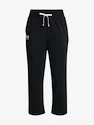 Pantaloni de trening pentru femei Under Armour  Rival Terry Flare Crop-BLK