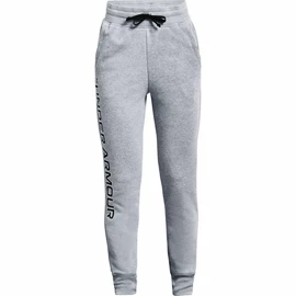 Pantaloni de trening pentru fete Under Armour Rival Fleece Joggers Grey