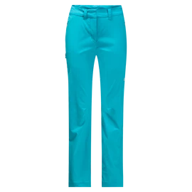 Pantaloni pentru femei Jack Wolfskin  Overland Pants Dark Aqua