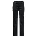 Pantaloni pentru femei Jack Wolfskin  Overland Zip Away Black